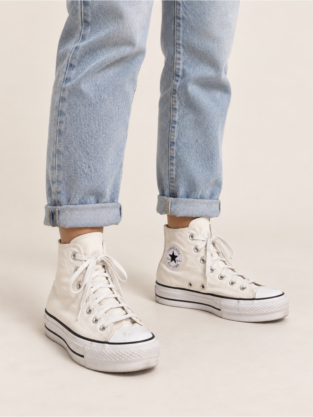 Converse Chuck Taylor All Star Lift Platform High Tops Women’s 7